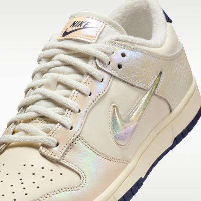 Nike Dunk Low Metallic Jewel Swoosh Sail (Women's)