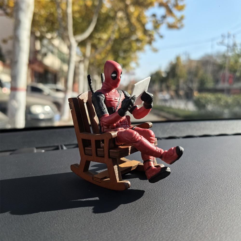 Deadpool Classics Anime Figures Model for Home, Computer, and Car Decorations