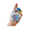 Penguin Soft Toy Keychain With Hat And Notebook Decoration For Backpack Accessories