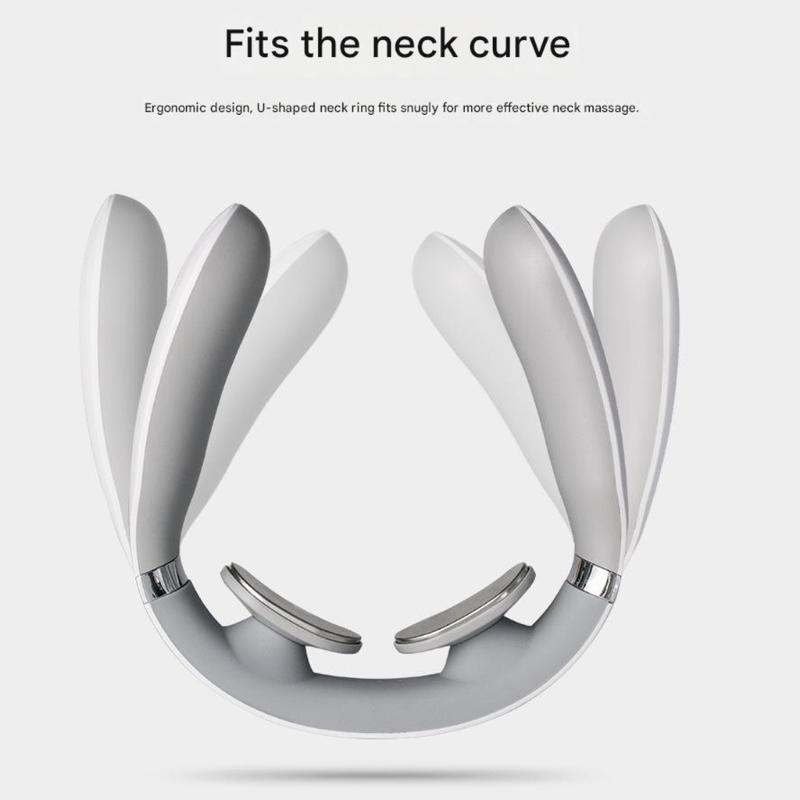 Neck Massagers for Pains Relief Deep Tissue,Electric Portable Neck Massagers with Heat for Women Men Gift
