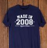T-shirt Fabriqué En 2008 - Cadeau d'Anniversaire Original et Amusant pour les 18 Ans, t-shirt pour personne de 18 ans