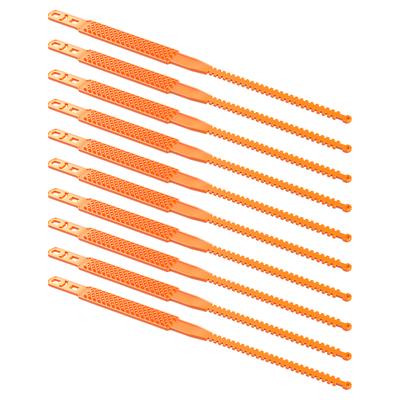 10 Pack Anti-Slip Tire Zip Ties Fit for Pickup Trucks SUV & Sedans Adjustable Winter Car Traction Grips Chains for Snow Ice Mud