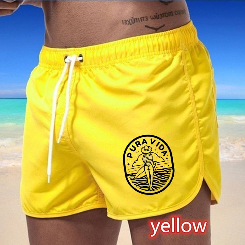 BBK-70 Summer New Men's Quick-Drying Swim Trunks Sports Pants Swimwear Beach Shorts Jogging Shorts Sports Creative Basketball Print