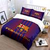 "FCB Red Blue Bedding Set" Bedding Duvet Cover Set Duvet Cover Pillowcases (1 * Duvet Cover 2 * Pillowcases, Without Duvet Insert)