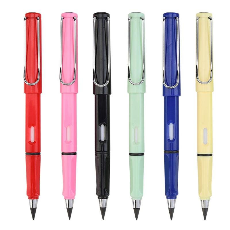 Portable Erasable Inkless Pencil Refillable Inkless Pencil Unique Screw Interface Design Detachable Pen Nib for Children