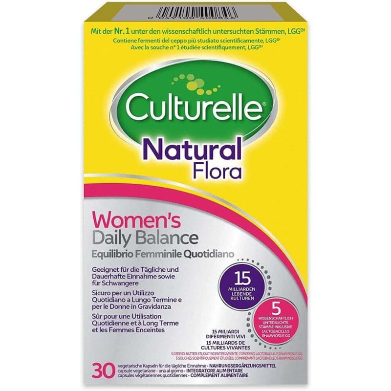 

Culturelle Women s Daily Probiotic Balance 30 Capsules - 4 Bacterial Strains, 30-Day Supply
