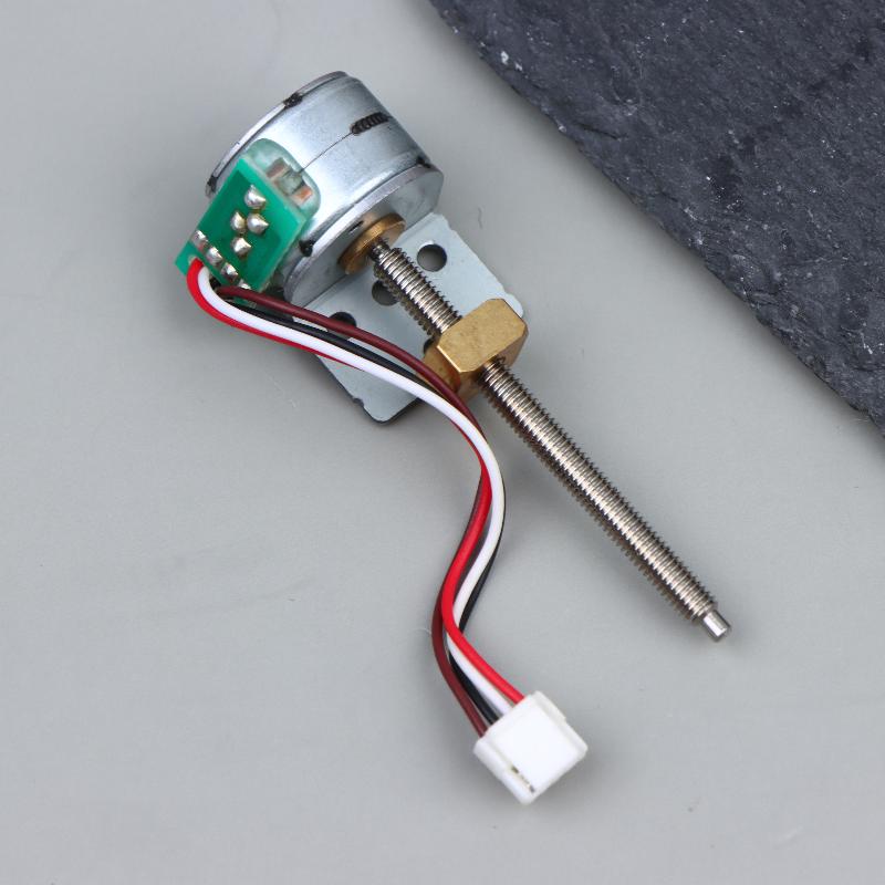 Micro 15Mm 2-Phase 4-Wire Screw Shaft Stepper Motor Copper Position Linear Actuator Screw Slider Block Nut Driver Board