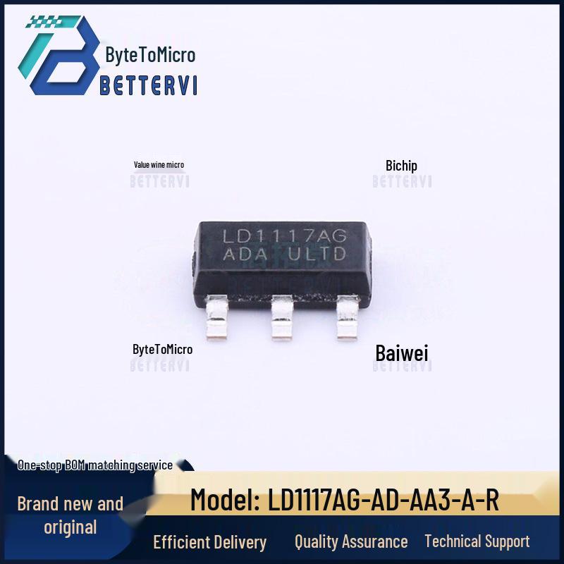

LD1117AG-AD-AA3-A-R SOT-223-4 Linear Voltage Regulator (LDO)