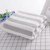 Premium Coral Fleece Face Towel - Absorbent, Quick-Drying, Non-Shedding, Striped Bath Towel for Adults