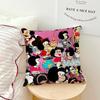 Mafalda Cartoon Cute Pillow Case Sofa Living Room Bedroom Headboard Backrest Cushion Square Cushion Nap Time