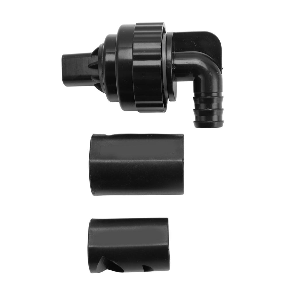 Aquarium Water Outlet Connector Set Plastic Noise Reduction Prevent Backflow Water Outlet Pipe Hose Adapter Set