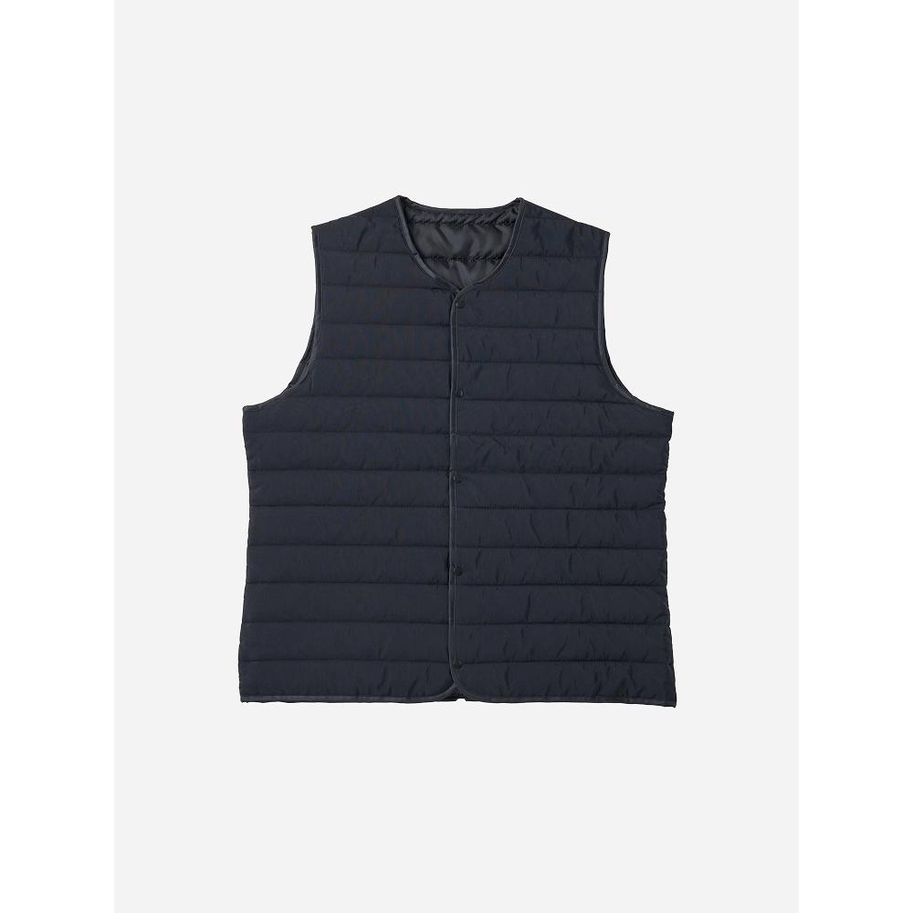 Daiso [coMMon] NyLon Padded Vest M L xL bLack