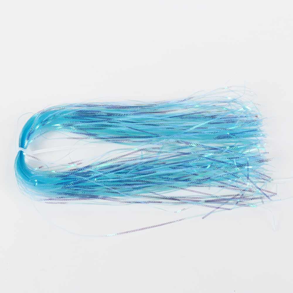 Fish Scale Corrugated Flash Strands Simulates Gliss Glow Strands Tying Flash Tinsel  Saltwater