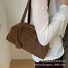 Premium Sense Retro Bag Women's Summer 2025 Popular Texture Versatile Shoulder Bag Large Capacity Pillow Large Bag