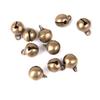200pcs Bronze Cat Bell Charms Pendant Jewelry 6mm
