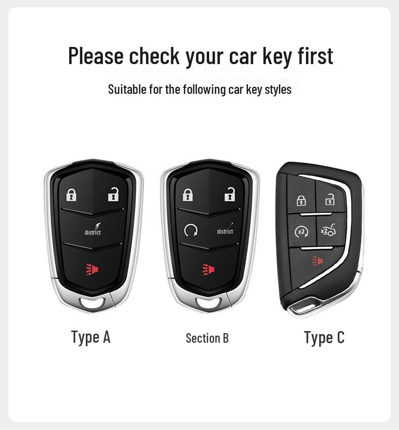Cadillac XT5 XT4 XT6 XTS CT4 CT5 CT6 ATSL Key Case Buckle - Hot Seller