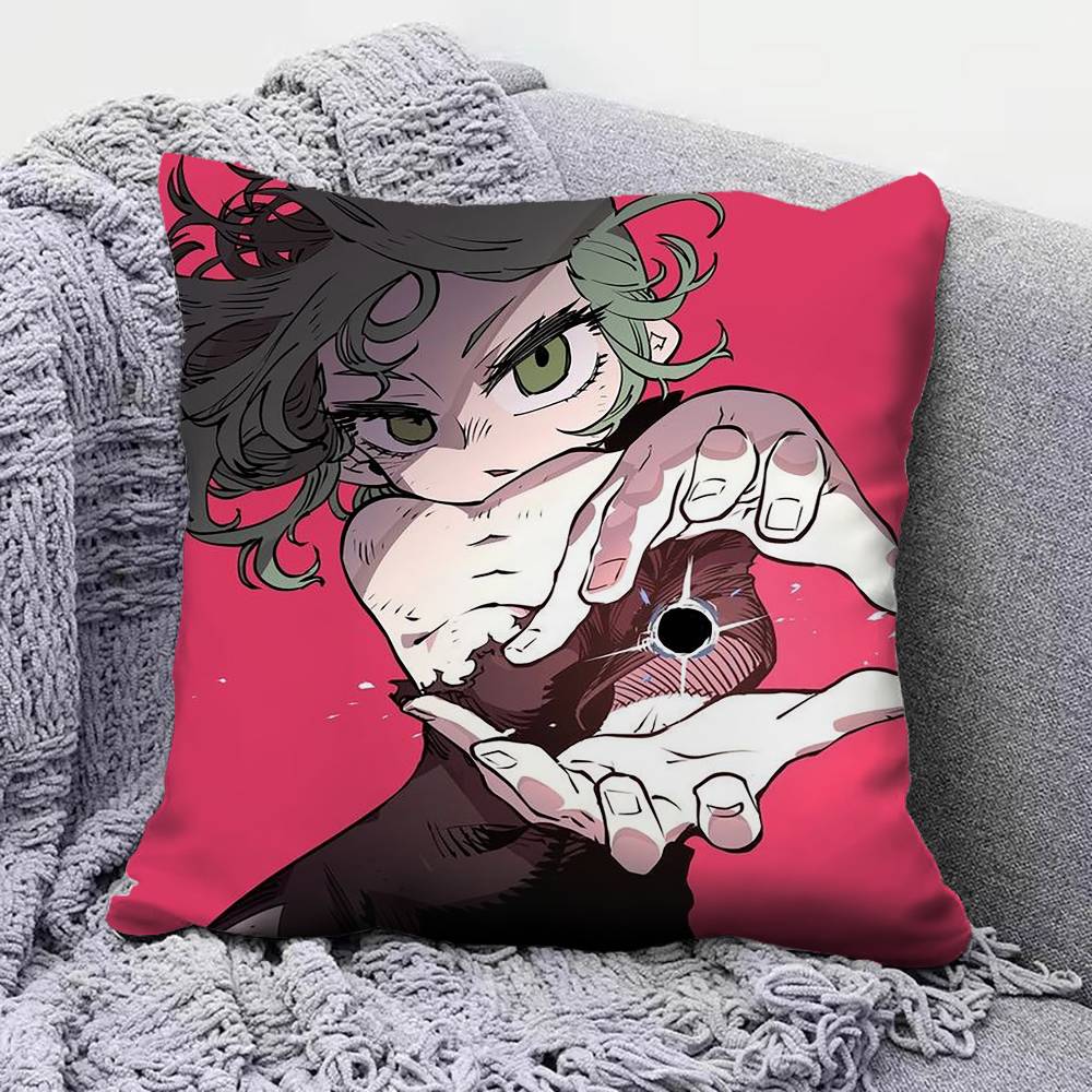 One Punch Man Tatsumaki Manga Home Sofa Cushion Covers and Aecorative Custom Pillow Covers