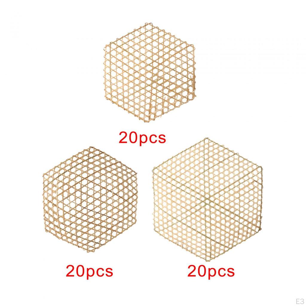 20 Pieces Bamboo Cooking Mats for Food Preparation And Serving