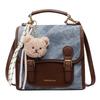 New backpack women's fashion leisure niche students class schoolbag Korean version of street trend lightweight travel backpack