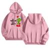 Women's Fashionable Casual Long-Sleeved Hooded Printed Sweatshirt