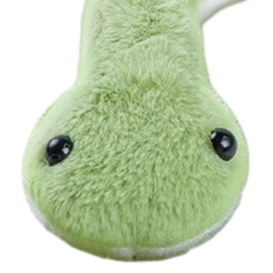 Plyšová hračka pro kočky ve tvaru hada, Šťastný maskot roku hada, Plyšová hračka plněná šantou kočičí, Interaktivní hračka na kopání a honění pro koťata