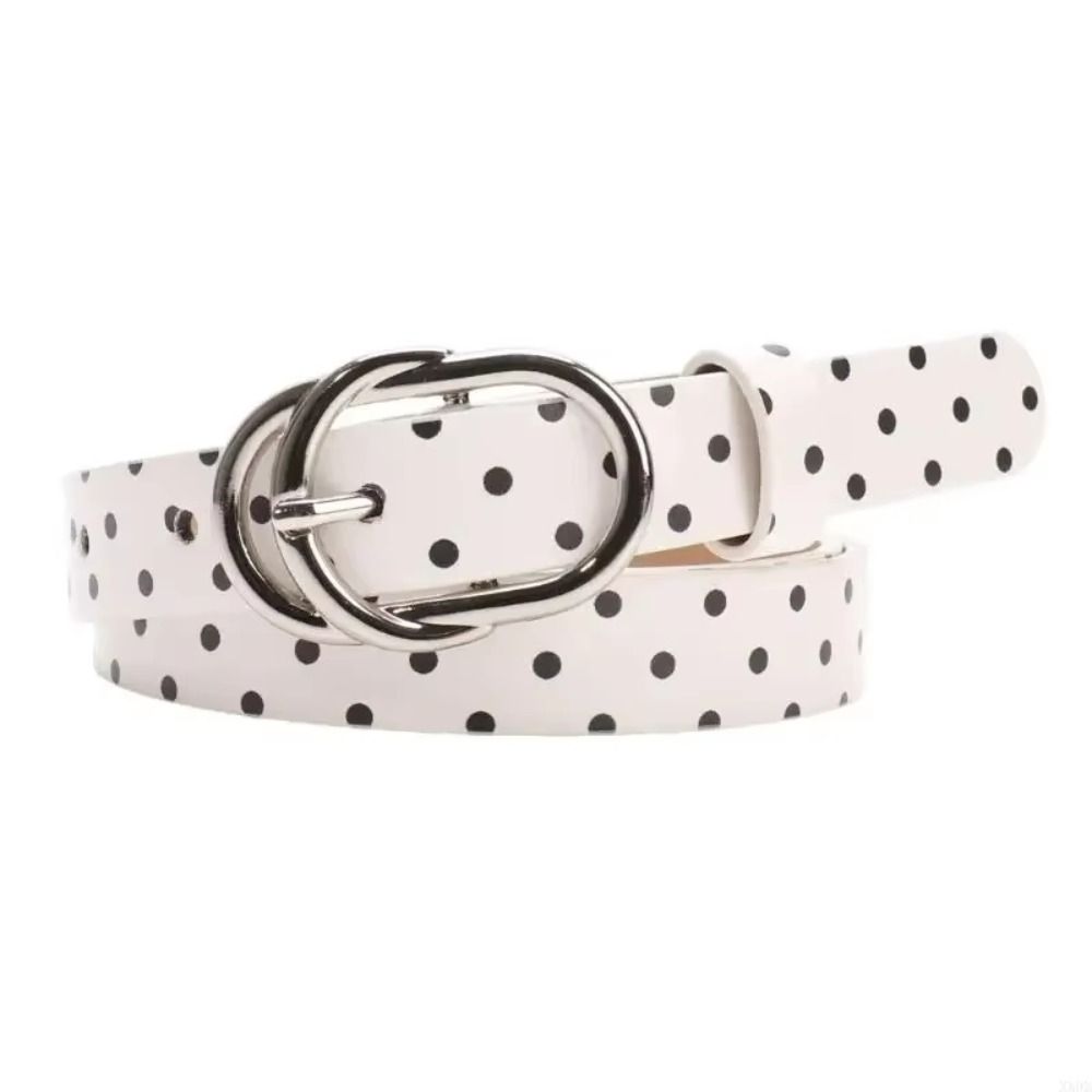 Millennial-Style Y2K Belt PU Leather Skirts Waistband Trend Retro Thin Belt Jeans Accessories