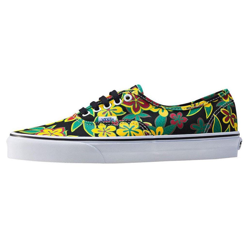 Vans Authentic Freshness Comfortable Versatile Lightweight Low-Top Canvas Shoes Unisex sneaker Yellow Green VN0A38EMMP4