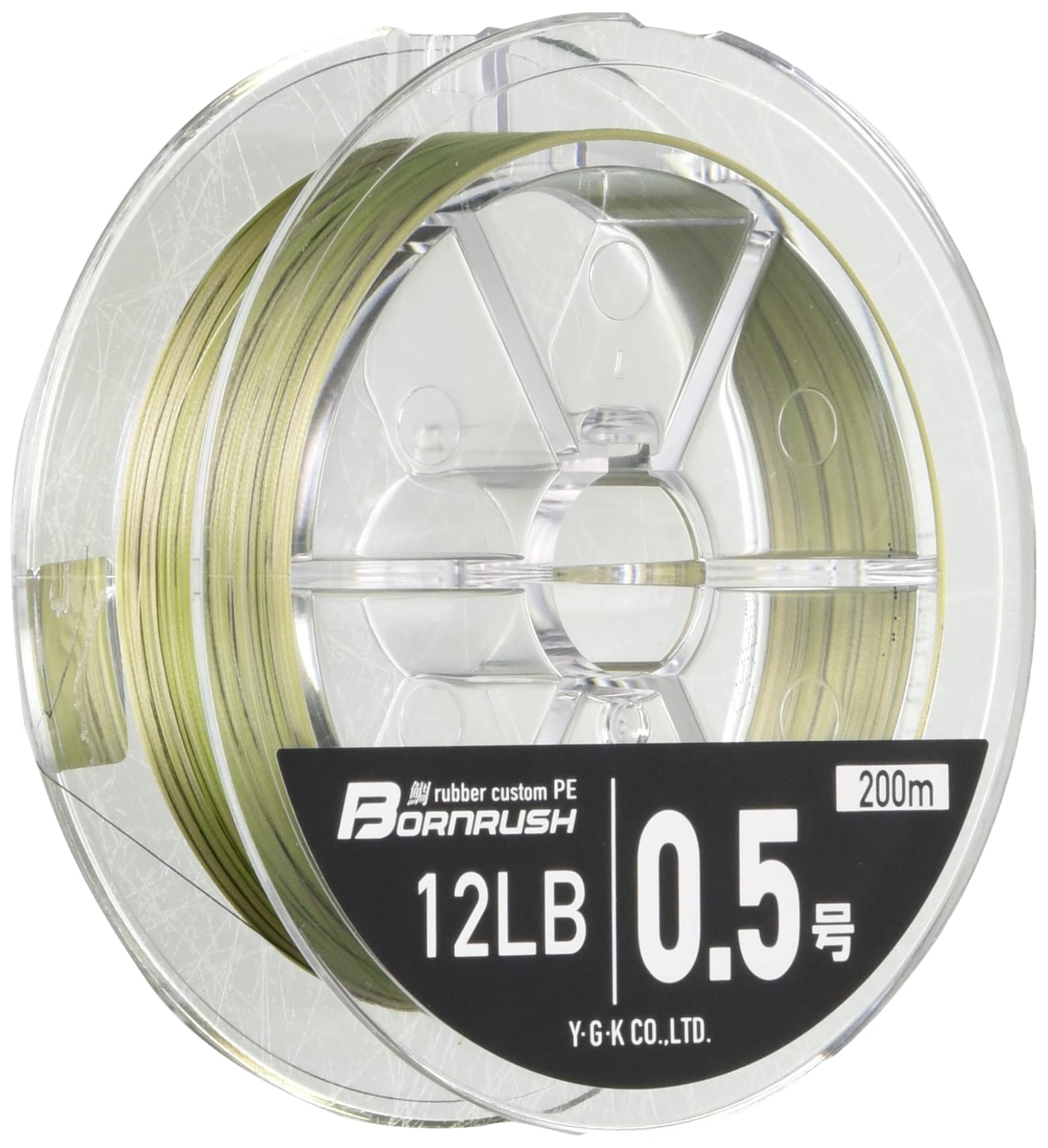 Tai Rubber Custom PE Rushbone WX8 200m X-Braid Line, 0.4
