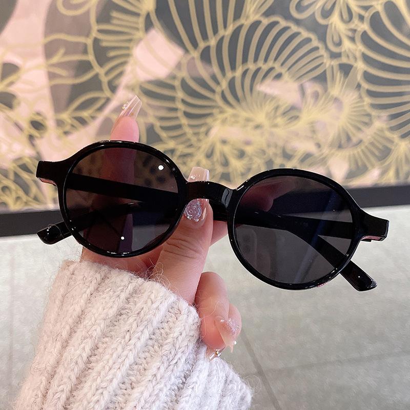 Vintage Round Sunglasses for Women Men Circular Sun Glasses Female Oval Eyewear Sunglasses for Male Female Eyeglasses