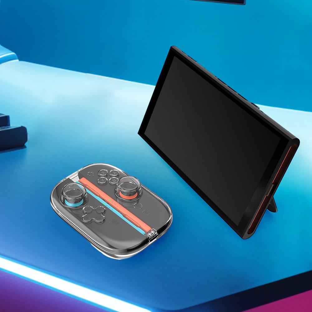 Transparent Storage Shell Magnetic Buckle Protective Case Shockproof Game Controller Cover for Switch 2 Game Console