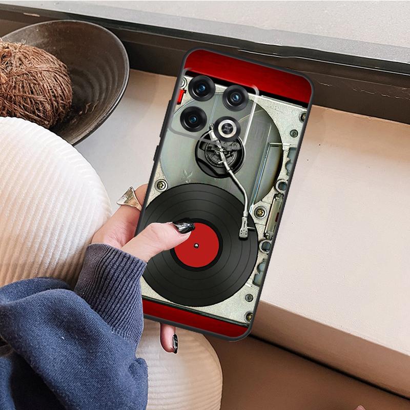 

Vinyls Record DJ Retro Vintage Case For OnePlus 13T 10T 8T 10R 15 R 13 R 12 11 9 10 Pro Nord 5 CE 2 3 4 Lite N20 N30 Cover OnePlus Nord CE4Lite