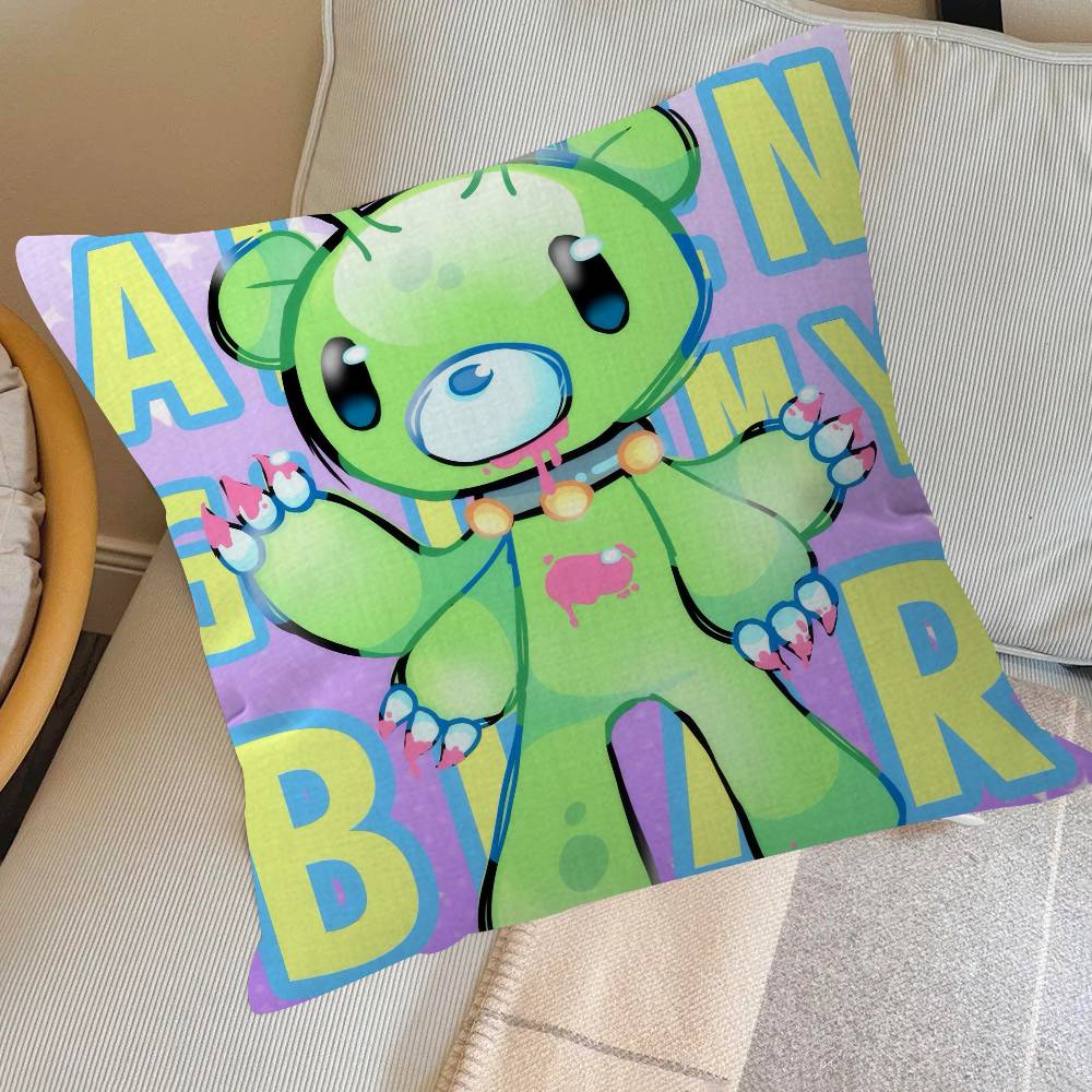 Cartoon G-Gloomy Bear Cushion Cover Pillowcase Upholstery Sofa Throw Pillow Home Decor Pillowcas