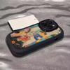 Applicable To Apple 16promax Mobile Phone Case 15plus Cartoon Oil Painting IPhone 14 Puff 13 Anti-fall 12/11