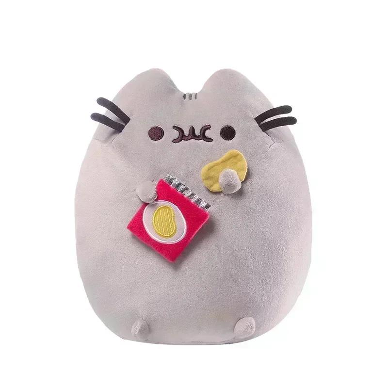 Cute Unicorn Donut Cat Plush Toy Kawaii Anime Ice Cream Pizza Cake Stuffed Animal Doll Gift For Kids Room Decor