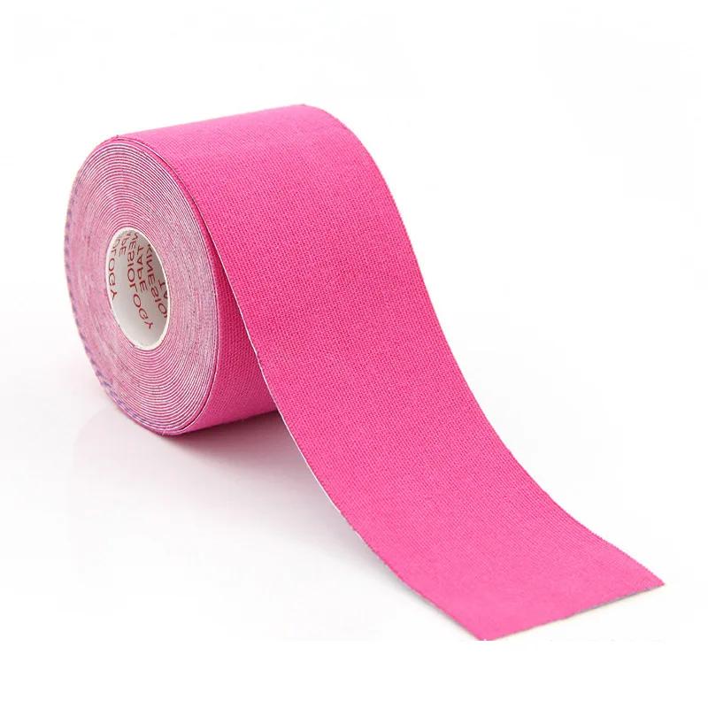 2,5 cm x 5 m Kinesiologie-Tape für Gesicht, V-Linie, Hals, Augenlifting, Faltenentferner-Aufklebeband, Gesichtshautpflege-Werkzeug, elastische Bandage
