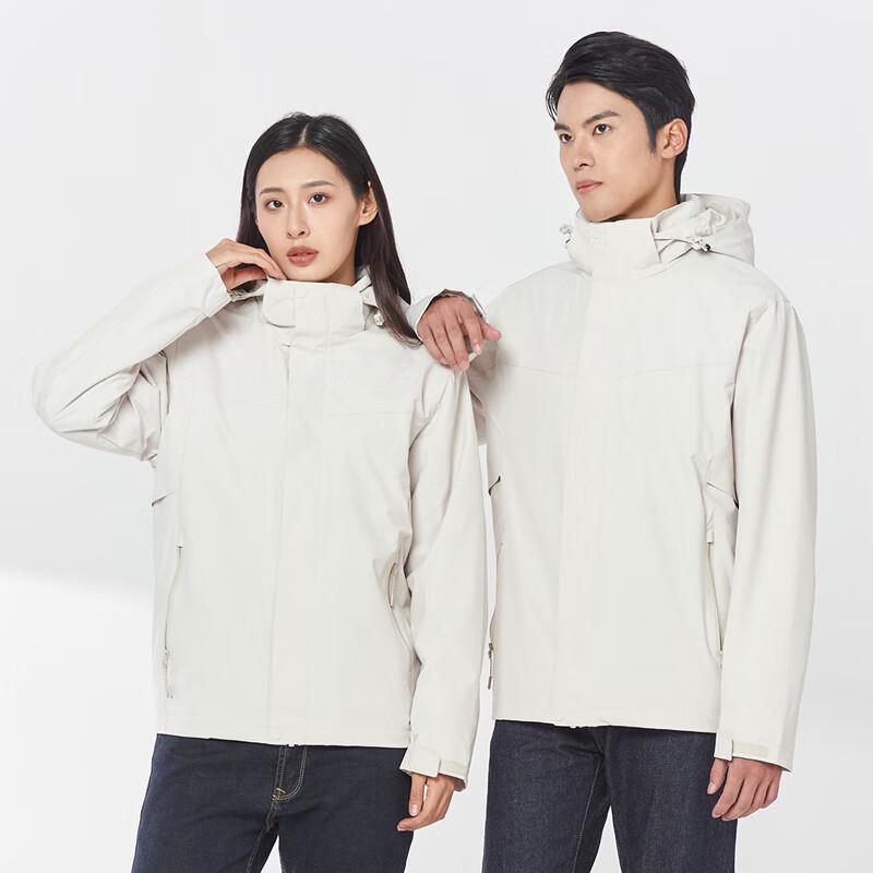 TLLOMAN Unisex 3-in-1 Detachable Outdoor Jacket