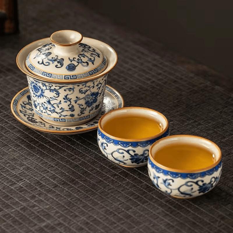 Cha Xun Ru Yao Fanhua Tea Set