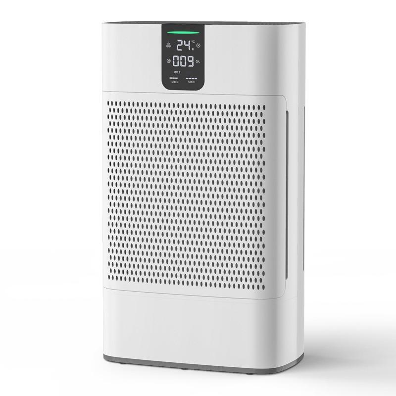 Global Smart Air Purifier: Eliminates Formaldehyde, Secondhand Smoke & Haze for Home & Office - US, EU, UK Compatible