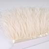 Ostrich Feathers Trim 13-18 CM Plumes on Ribbon Selvage For DIY Wedding Sewing in Dress Decoration Crafts Accessories Wholesale