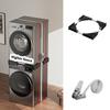 Washing Machine Stand Washing Machine Dryer Fridge Pedestal Adjustable Length Anti Vibration Anti Noise Drying Rack