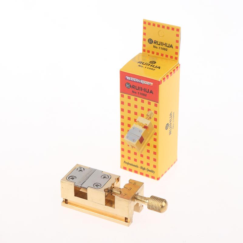 Horloge Reparatie Fixture Tangen Horloge Collet Aanspanningstool Horloge Kop Houder Tafelklem Wijzerbuis Klem Horloge Reparatie Gereedschap