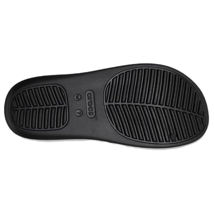 Crocs Slip Resistant Abrasion Resistant Quiet Slide Slippers Women's Black 209409-001