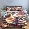 "Fantasy Creature Set for Decoration" Exquisite three-piece bedding set gift for kids and adults