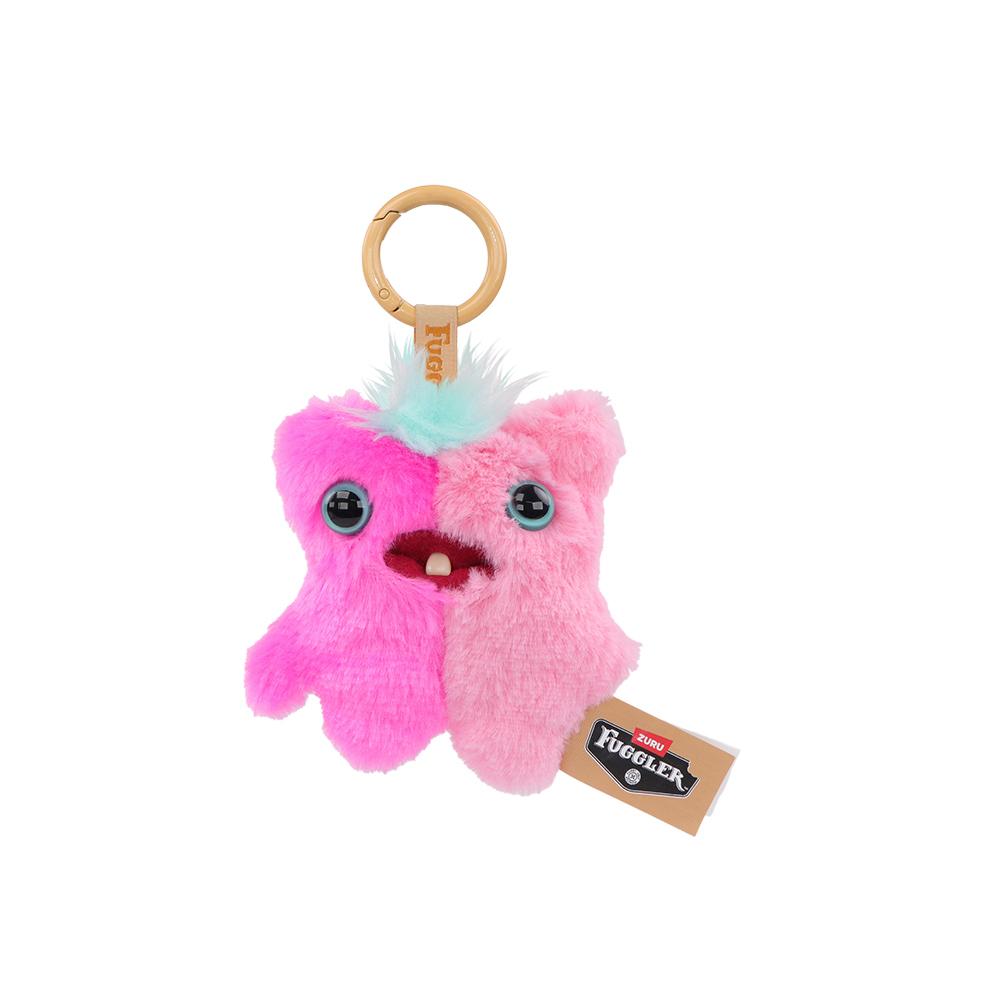 Fuggler Origineel Baby Roze Pinkles Blind Box Sleutelhanger Knuffel Nieuw Fugg Monster Pluizige Pluche Speelgoed Willekeurig Hanger Pop Cadeau pink