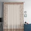 Ornamenti Egizi Geroglifici Tende Trasparenti per Soggiorno Tenda Finestra in Tulle Trasparente Arredamento Camera da Letto Cucina Tende a Velo