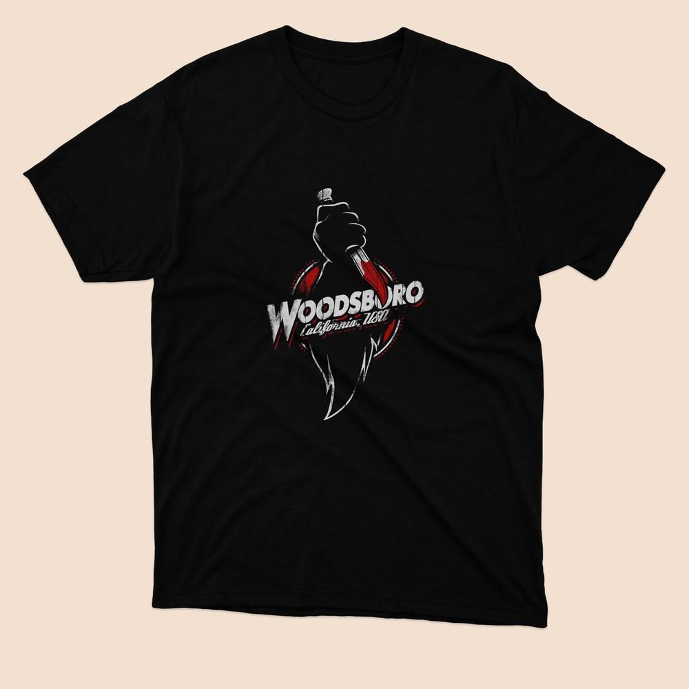 Limited Visit Woodsboro T-shirt Black