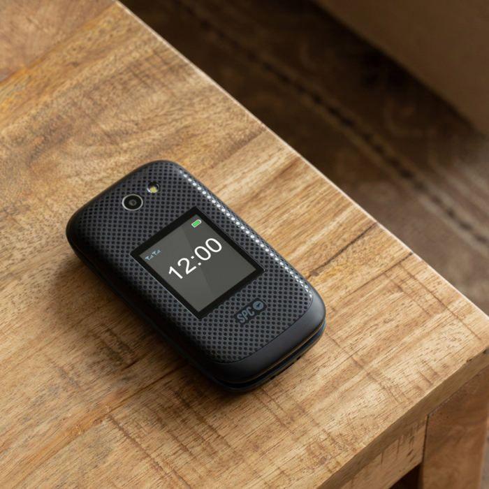 SPC HARMONY 2 - Téléphone Portable Pour Personnes Âgées Avec Touches XL, 4G, Bouton SOS Et Vol. 104dB, Noir