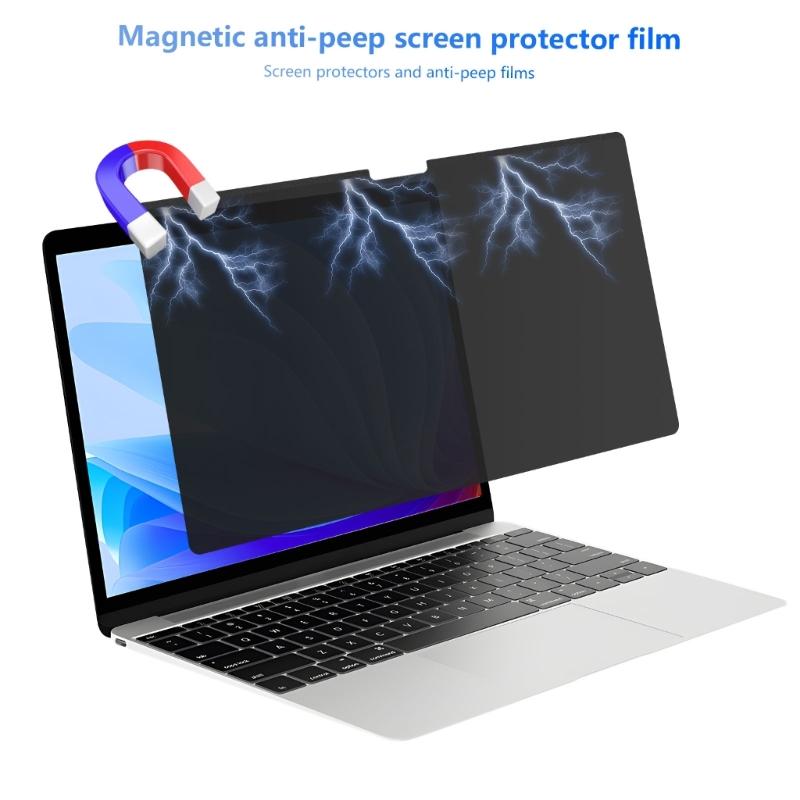 Detachable Screen Cover Magnetic Fit Scratch Resistant For Laptops