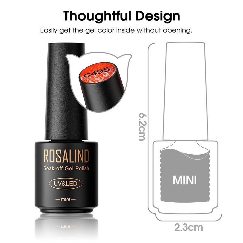 Broken Diamond Nail Polish Glue Super Flash Colorful Sequins Nail Polish Glue Fine Flash Water Light Bright Nail Polish Glue