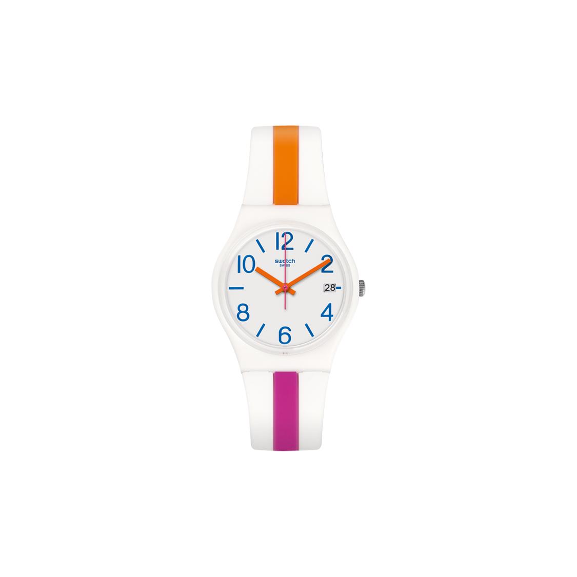 SWATCH Women s 34mm White Watch GW408 GW408 White